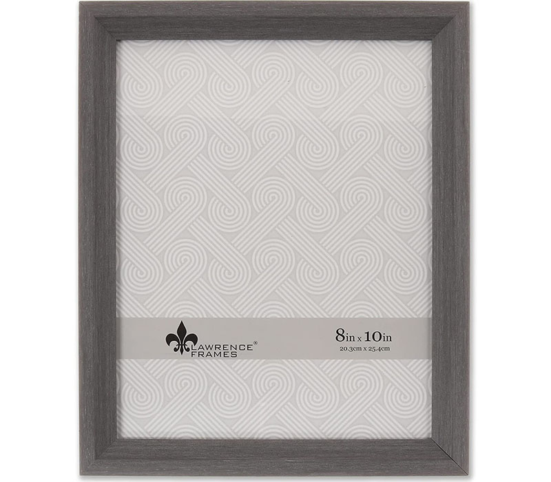 Lawrence Bradley Frame - 8-inch x 10-inch - Gray