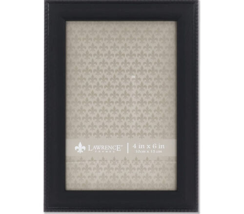 Lawrence Classic Beaded Frame - 4-inch x 6-inch - Black