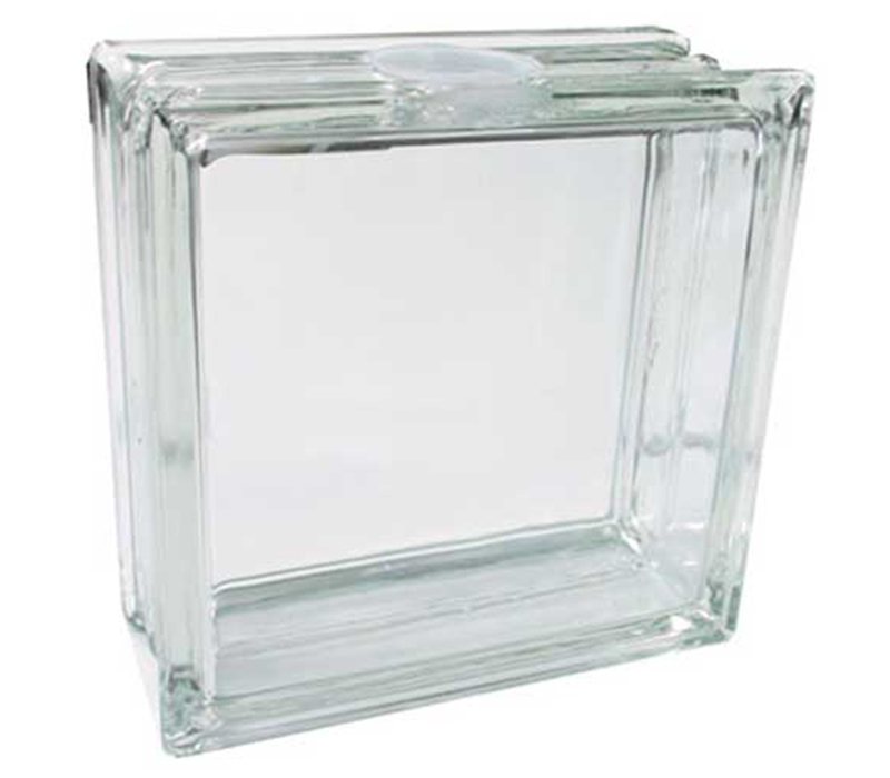 Glass Block - 7.5-inch x 7.5-inch x 3-inch - Craft Warehouse