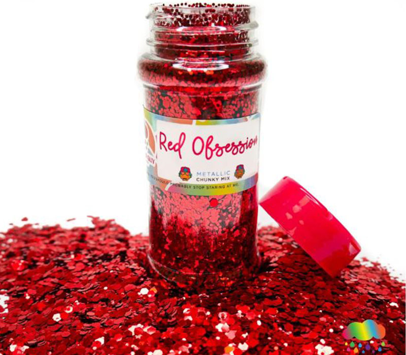 The Glitter Guy Glitter - Red Obsession Chunky