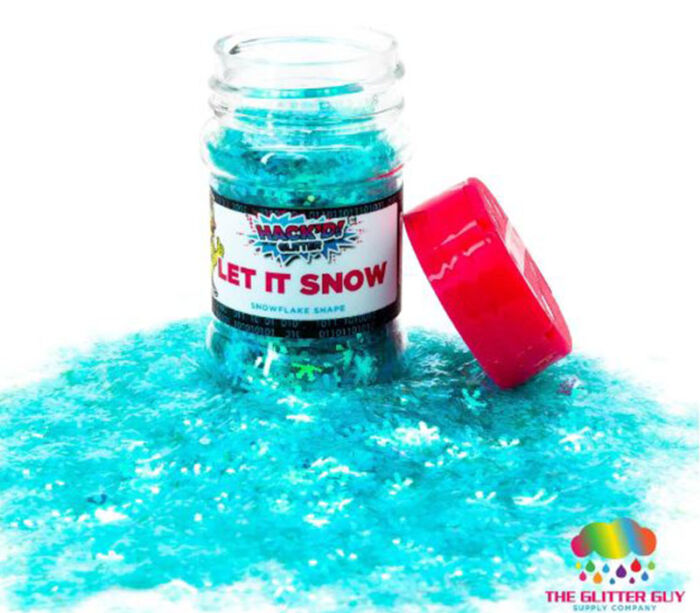 The Glitter Guy Glitter - Let It Snow Shape