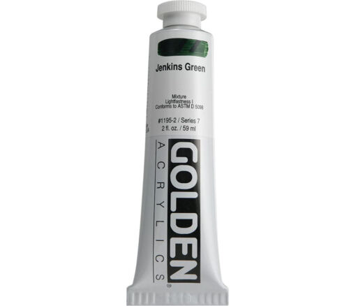 Golden Heavy Body Acrylic 2-ounce - Jenkins Green