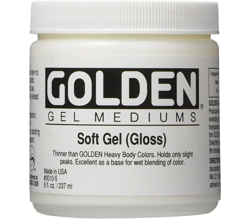 Golden Medium - Soft Gel Gloss - 8-ounce Jar