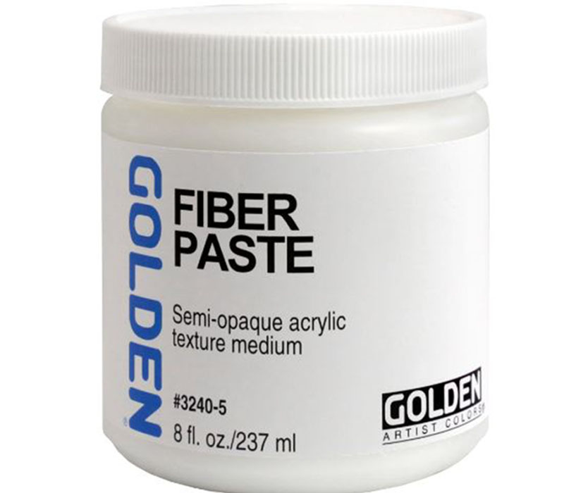 Golden Artist Acrylic Fiber Paste Medium - 8-ounce