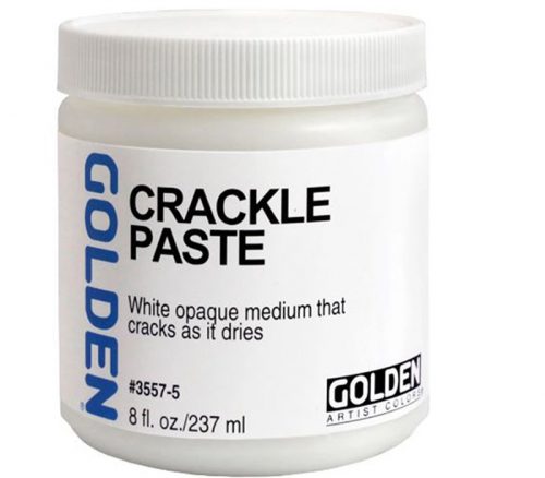 Golden Artist Acrylic Crackle Paste Medium - 8-ounce