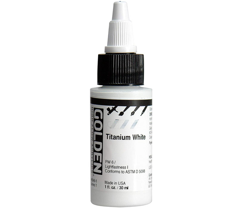 Titanium White Acrylic Paint