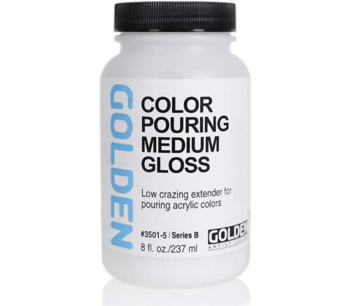 Golden Color Pouring Medium - Gloss - 8-ounce