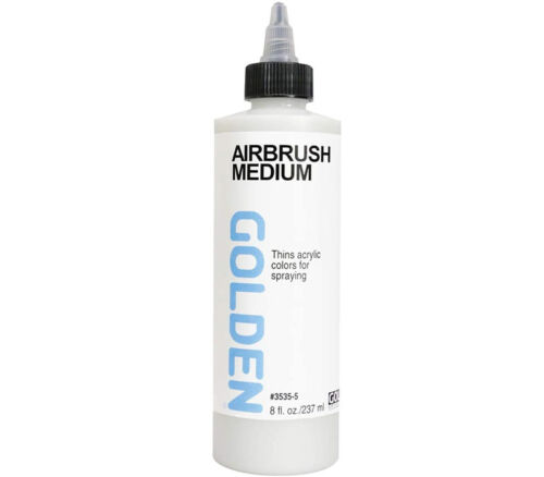 Golden Medium - Air Brush Medium - 8-ounce Bottle