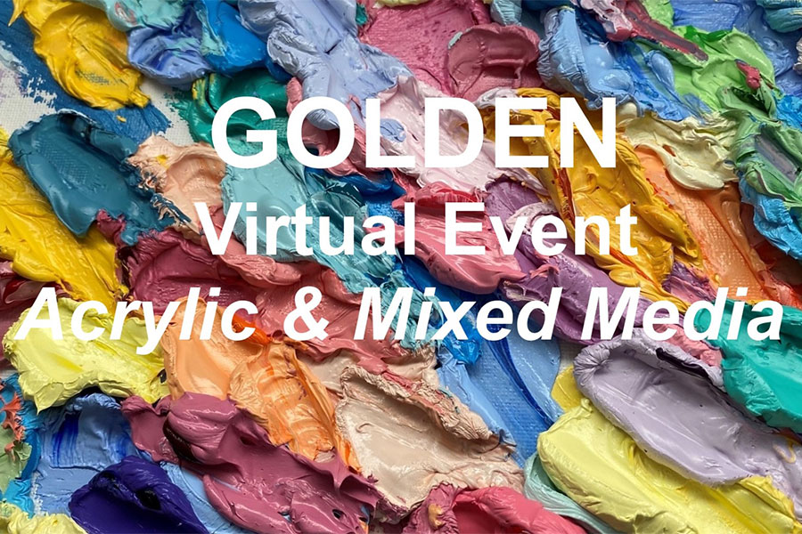 GOLDEN Virtual Event: Acrylic & Mixed Media