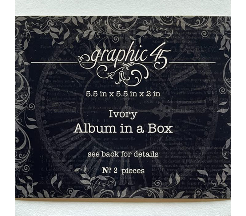 Graphic 45 Album in a Box - Ivory
