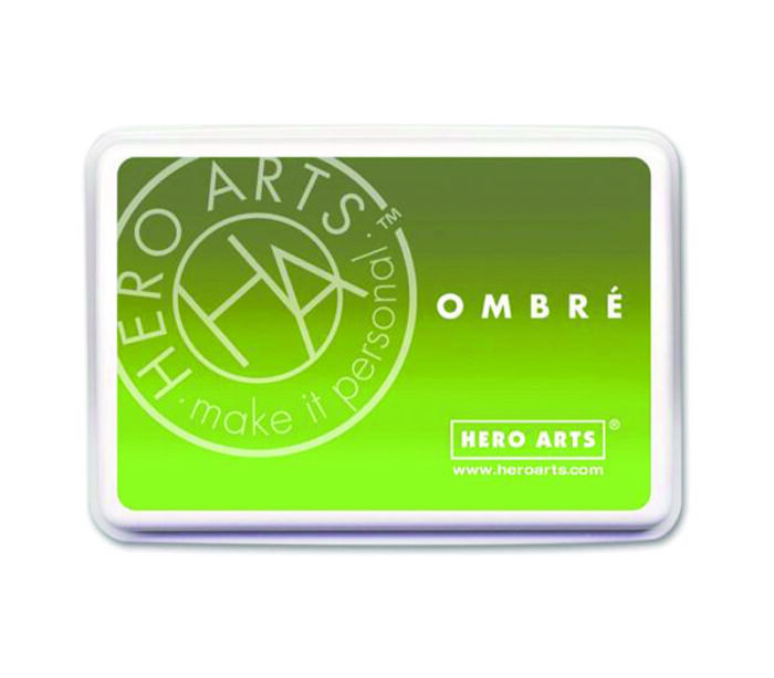 Ink Pad - Ombre Lime To Forever Green