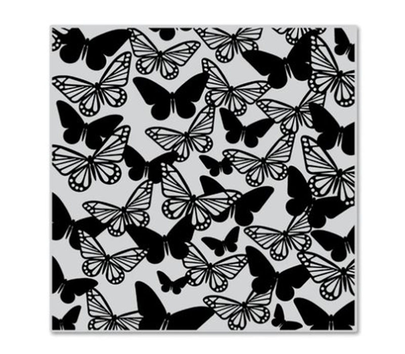 Hero Art Stamp - Fluttering Butterflies Bold Prints