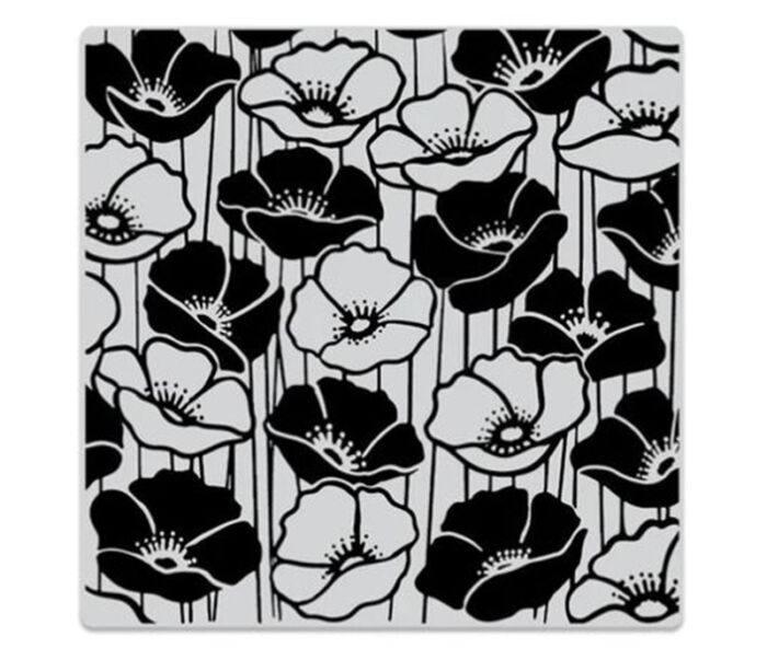 Hero Art Stamp - Poppy Field Bold Prints