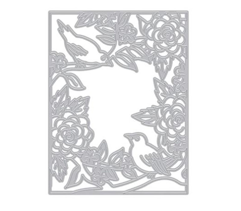 Hero Art Dies - Birds and Flowers Cover Plate