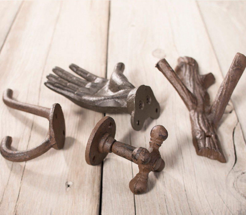 Hooks and Knobs for DIY Decor