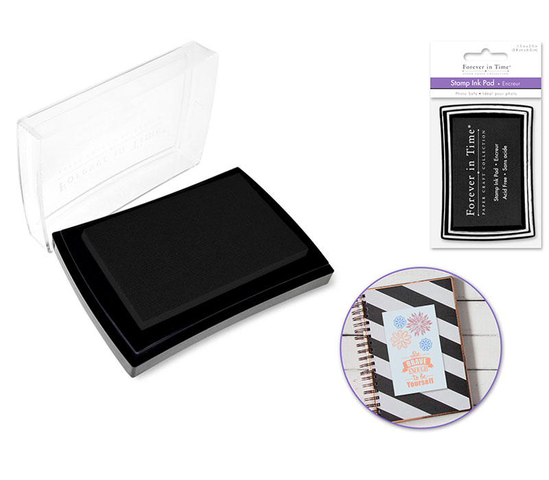 MultiCraft Stamp Ink Pad - Black