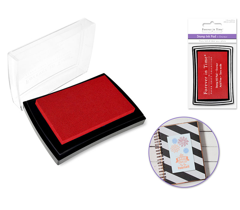 MultiCraft Stamp Ink Pad - Really Red