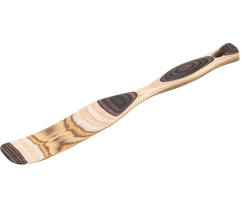 Island Bamboo Pakkawood Slim Spurtle - Natural