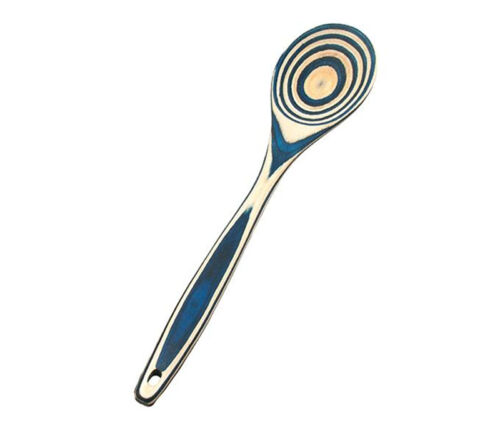 Island Bamboo Pakkawood Wood Spoon - Blue