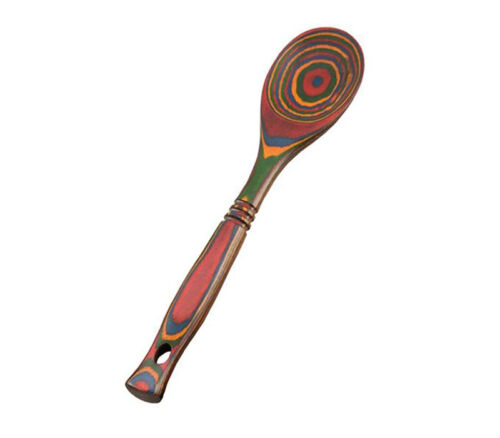 Island Bamboo Pakkawood Spoon - Rainbow