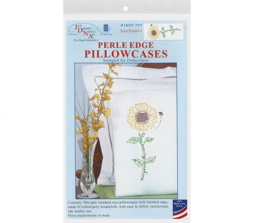 Jack Dempsey - Pillowcase Perle Sunflower