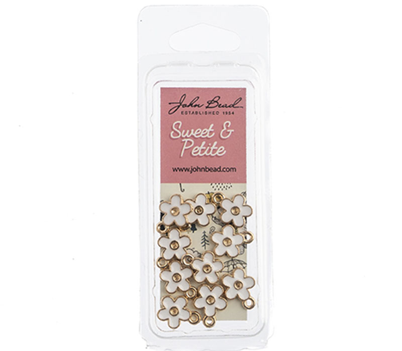 Petite Charms - Small White Flower