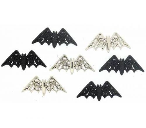 Dress It Up Buttons - Bewitching Bats