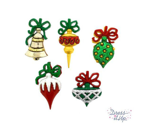 Dress It Up Buttons - Christmas Ornament