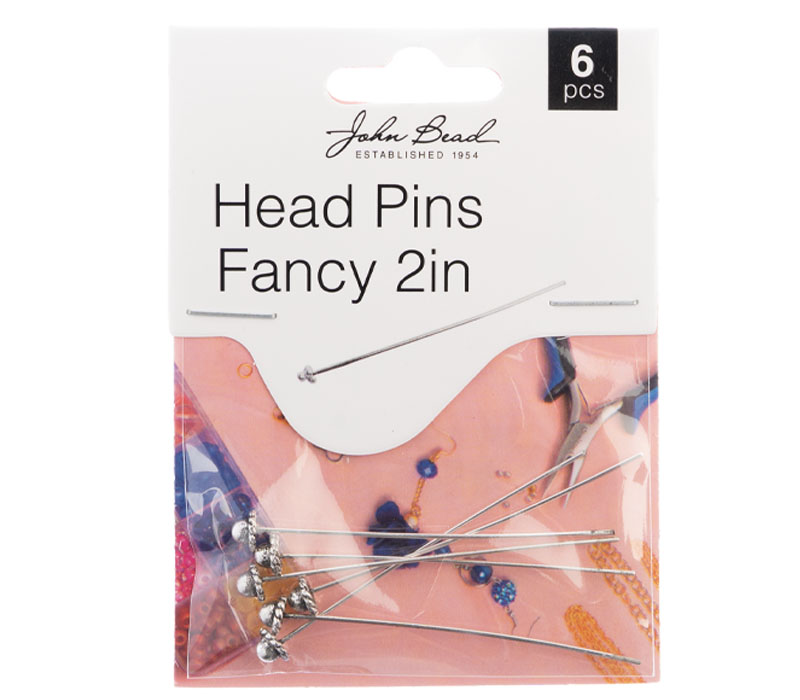 Must Have Findings - Head Pins Fancy 2in
