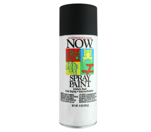 Krylon - Now Spray Paint 9-ounce Gloss Black