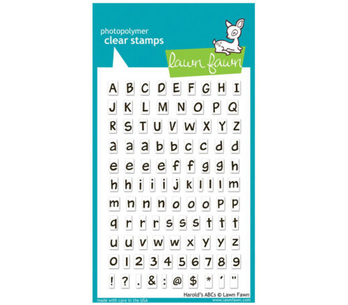 Lawn Fawn Stamp - Harold's ABCs