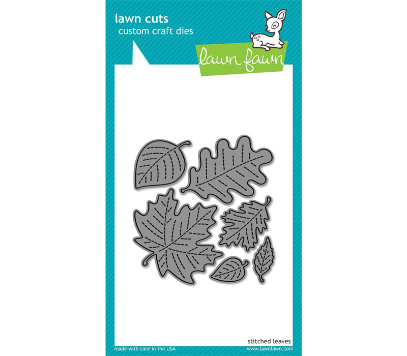 Lawn Fawn Dies - Stitched Leaves