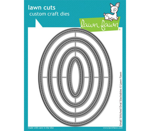 Lawn Fawn Dies - Small Stitched Ovals