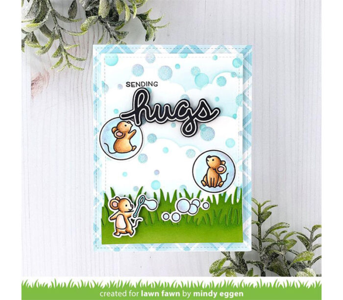 Lawn Fawn Stamp - Bubbles Of Joy