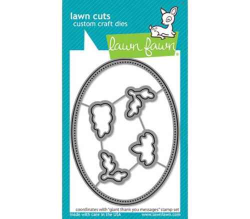 Lawn Fawn Dies - Giant Thank You Messages Lawn Cuts