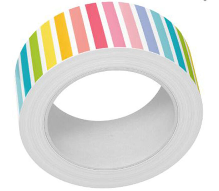 Lawn Fawn Vertical Rainbow Strips Washi Tape