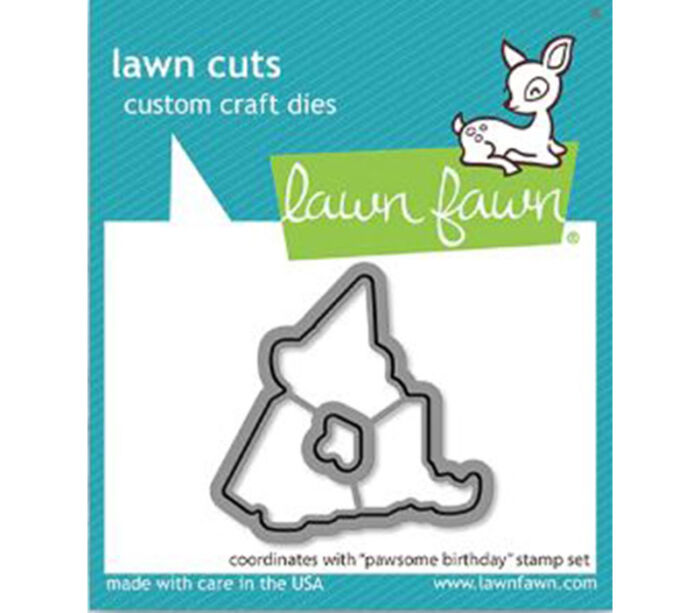 Lawn Fawn Lawn Cuts Die - Pawsome Birthday