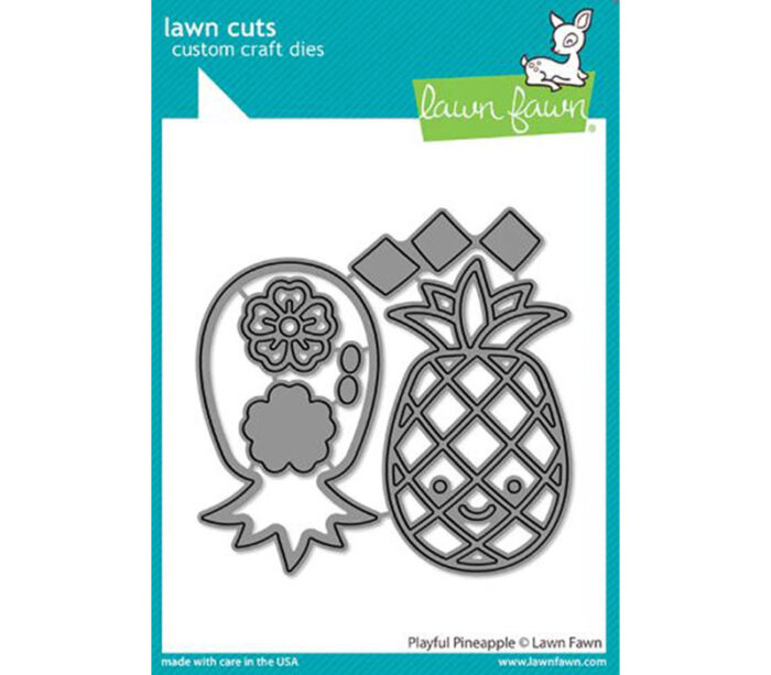 Lawn Fawn Die - Playful Pineapple