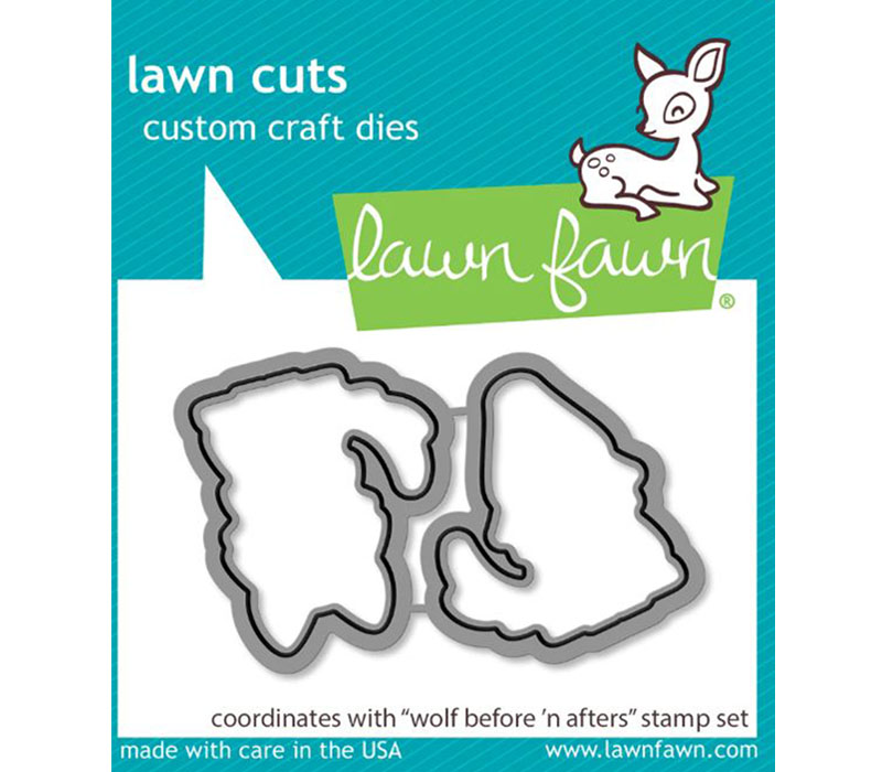 Lawn Fawn Die - Wolf Before N Afters