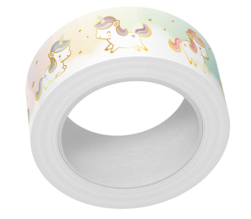 Lawn Fawn Washi Tape - Unicorn Party Foil