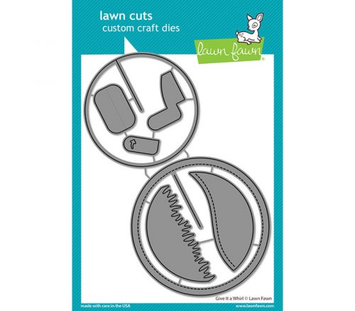 Lawn Fawn Die - Give it a Whirl Scalloped