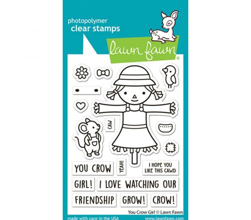 Lawn Fawn Stamp - You Crow Girl