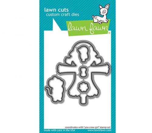 Lawn Fawn Lawn Cuts Die - You Crow Girl