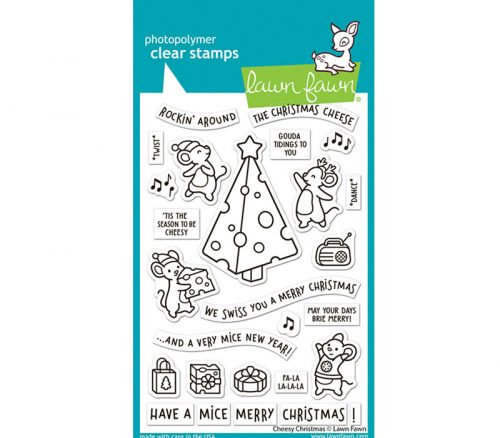 Lawn Fawn Stamp - Cheesy Christmas