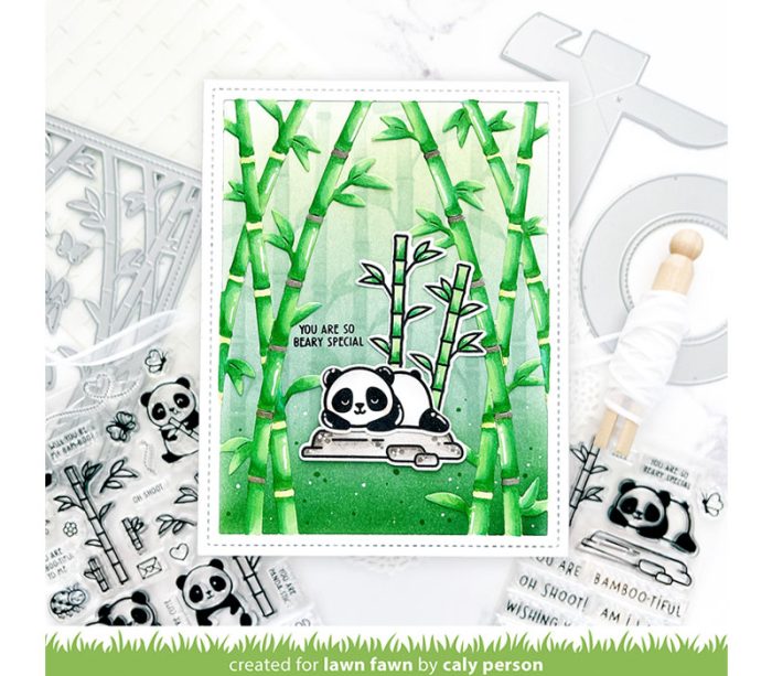 Lawn Fawn Stencil - Bamboo - Image 4