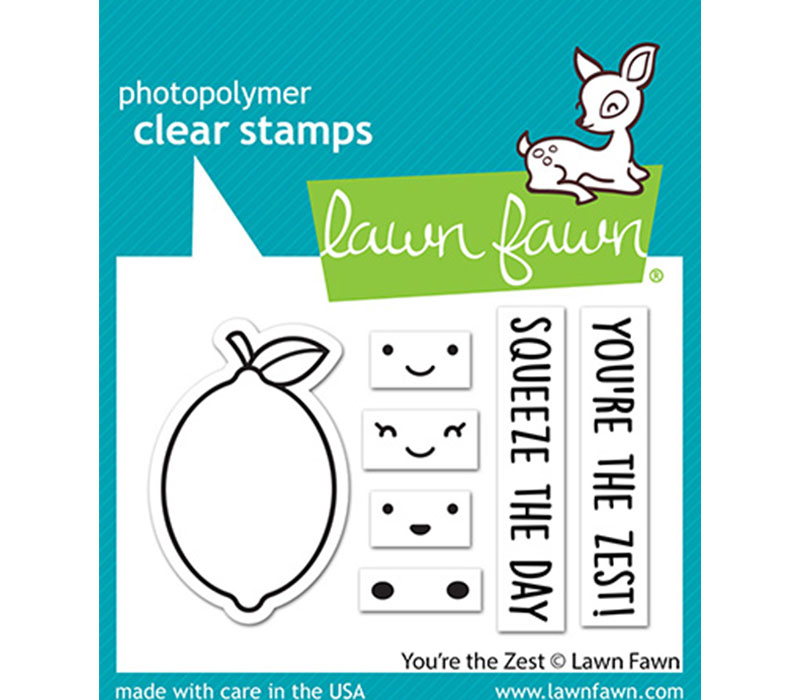 Lawn Fawn Stamp - You're The Zest