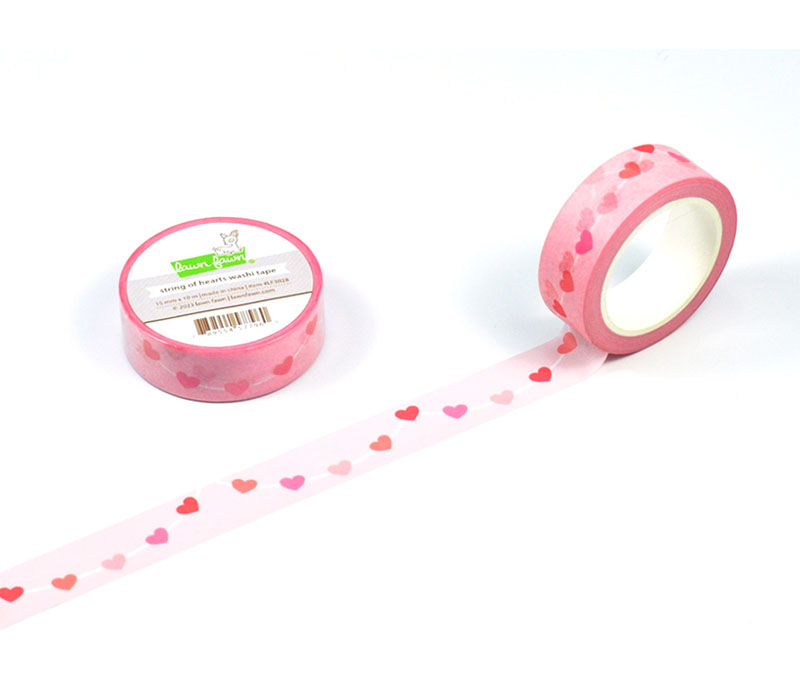 Lawn Fawn Washi - String of Hearts