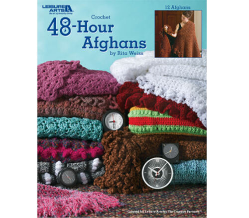 Leisure Arts - Crochet 48-Hour Afghans Book