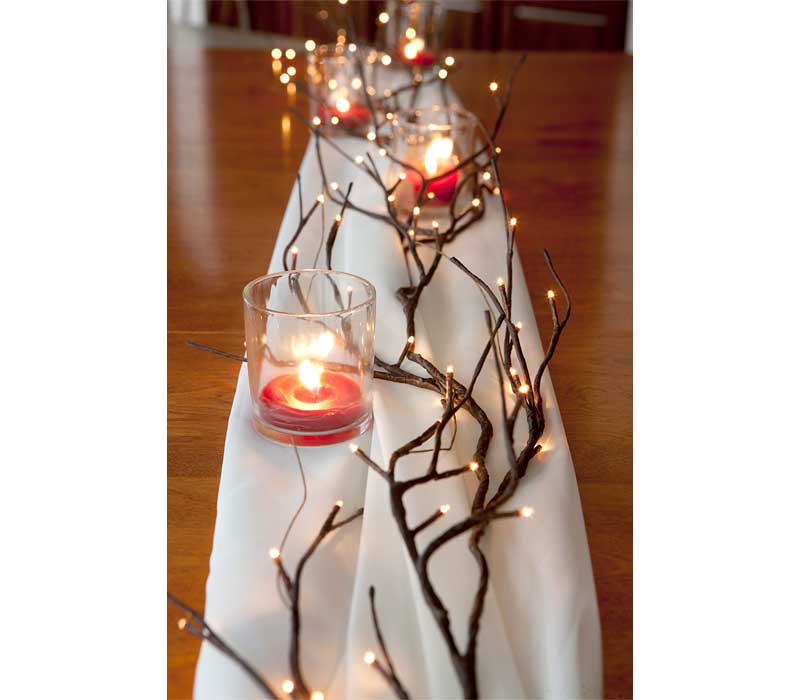 Willow Twig Lighted Garland