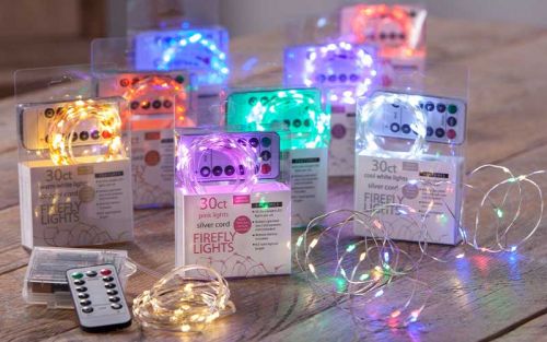 Firefly Lights ad twinkle fairy lights to any room or thing